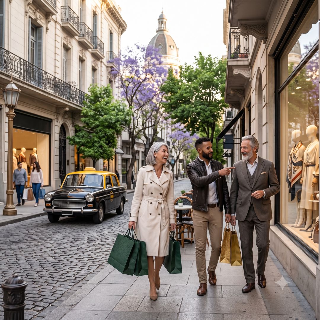 Shopping tour privado en Buenos Aires por Palermo y Galerías Pacífico